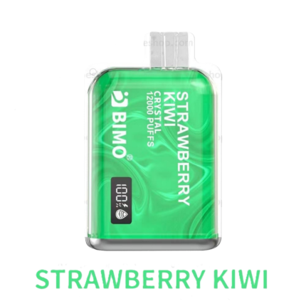 BIMO Crystal 12k Puffs- Strawberry Kiwi